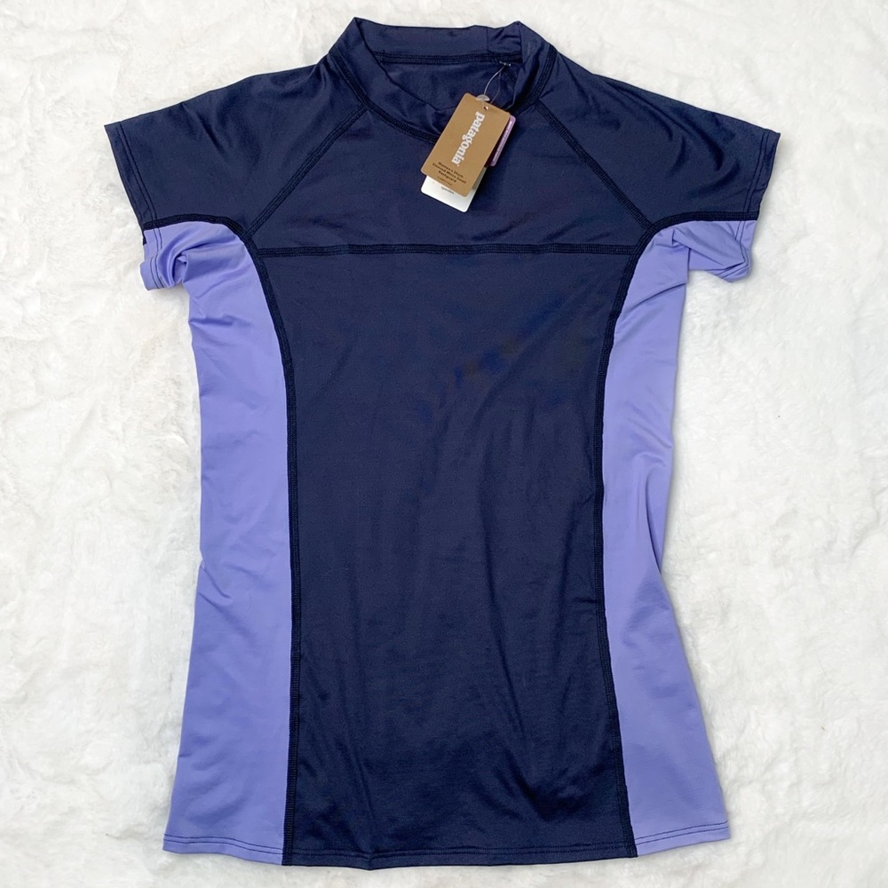 Patagonia Short Sleeve Micro Swell Rashguard NWT